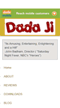 Mobile Screenshot of dadajimovie.com